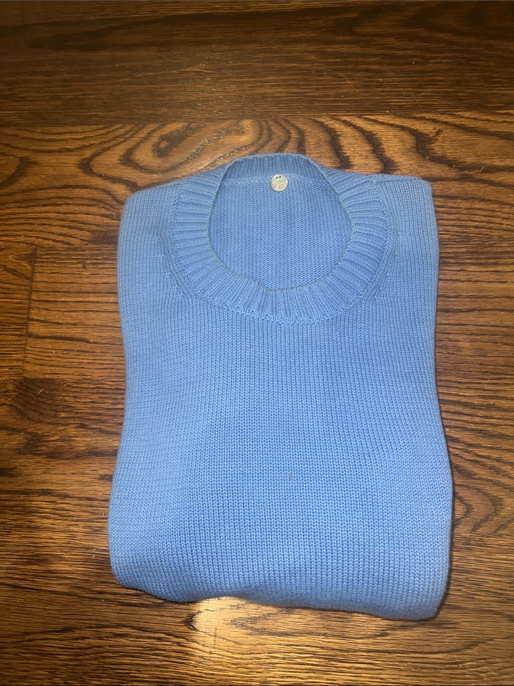 Margaret O'Leary Light Blue Crewneck Sweater